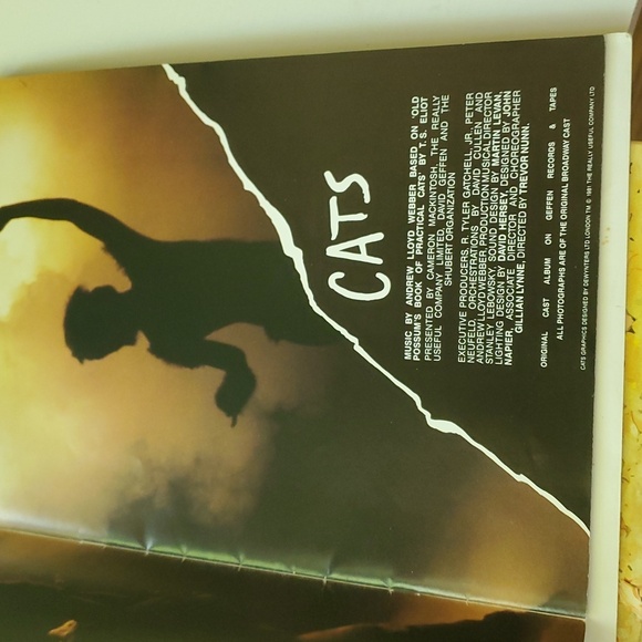 💜$5💜 1981 CATS Musical Broadway Program & Cast Bio Insert Chicago - Picture 4 of 7